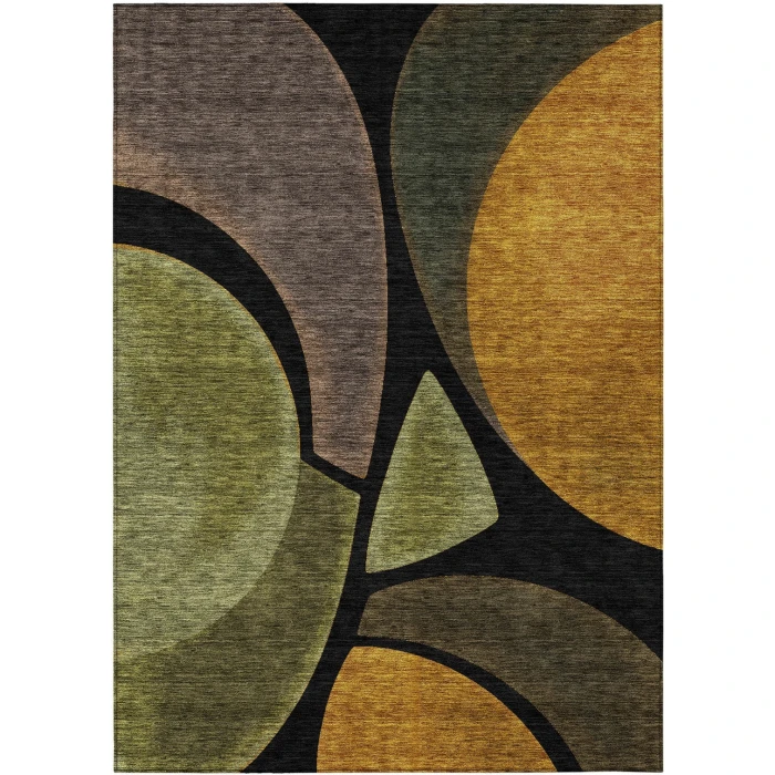 Addison Rugs Chantille Black ACN2537 8ft. x 10ft. Rect. Rug