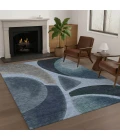 Addison Rugs Chantille Blue ACN2537 9ft. x 12ft. Rect. Rug