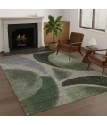 Addison Rugs Chantille Green ACN2537 9ft. x 12ft. Rect. Rug