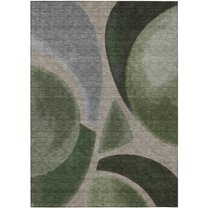 Addison Rugs Chantille Green ACN2537 9ft. x 12ft. Rect. Rug