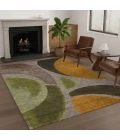 Addison Rugs Chantille Brown ACN2537 9ft. x 12ft. Rect. Rug