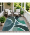Addison Rugs Chantille Teal ACN2537 5ft. x 7ft.6in. Rect. Rug