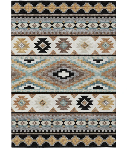 Addison Rugs Chantille Black ACN2539 8ft. x 10ft. Rect. Rug