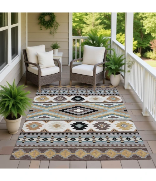 Addison Rugs Chantille Brown ACN2539 8ft. x 10ft. Rect. Rug