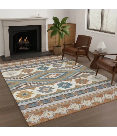 Addison Rugs Chantille Orange ACN2539 8ft. x 10ft. Rect. Rug