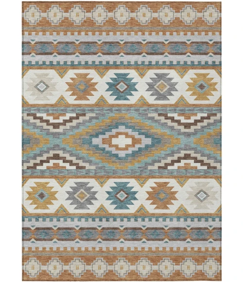 Addison Rugs Chantille Orange ACN2539 8ft. x 10ft. Rect. Rug