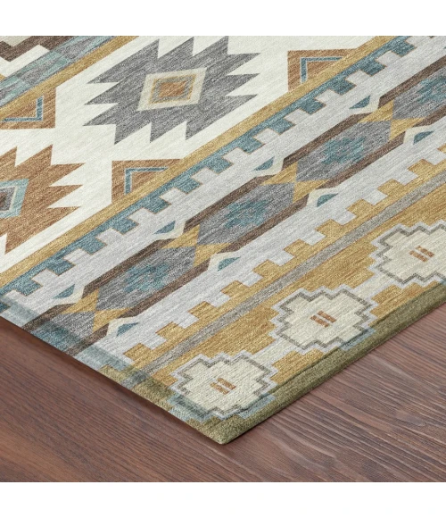Addison Rugs Chantille Gold ACN2539 8ft. x 10ft. Rect. Rug