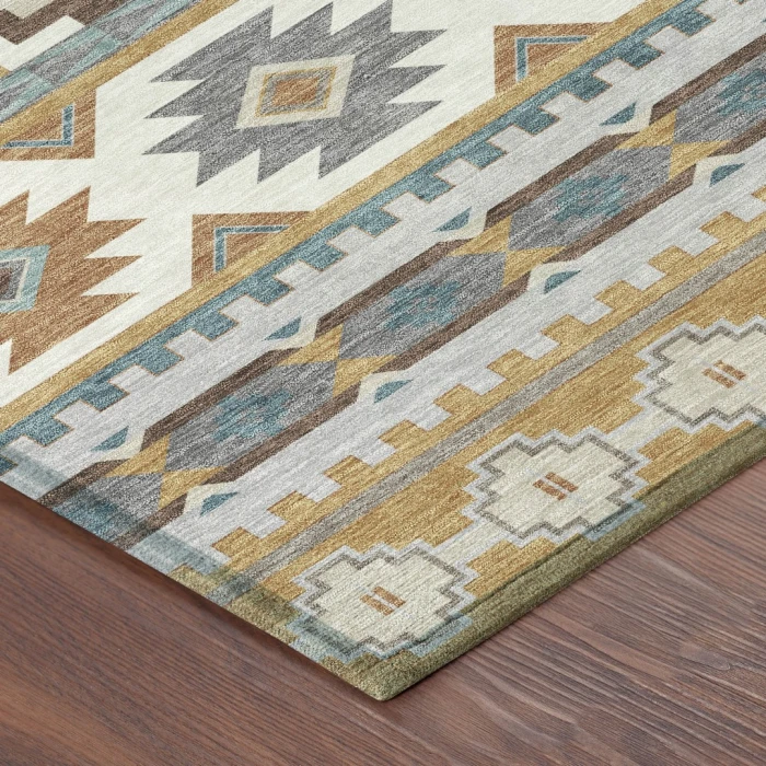 Addison Rugs Chantille Gold ACN2539 5ft. x 7ft.6in. Rect. Rug