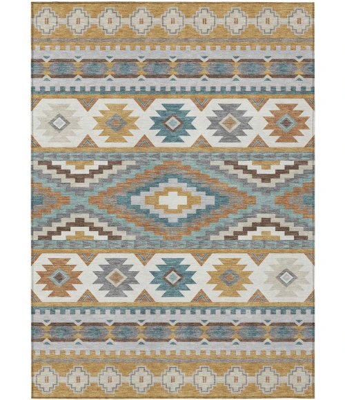 Addison Rugs Chantille Gold ACN2539 8ft. x 10ft. Rect. Rug