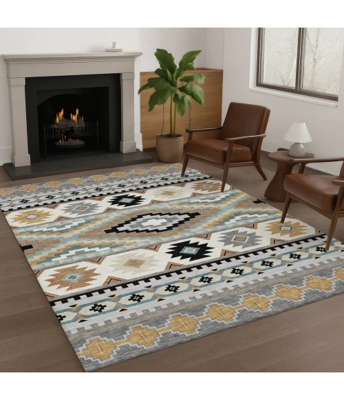 Addison Rugs Chantille Gray ACN2539 8ft. x 10ft. Rect. Rug