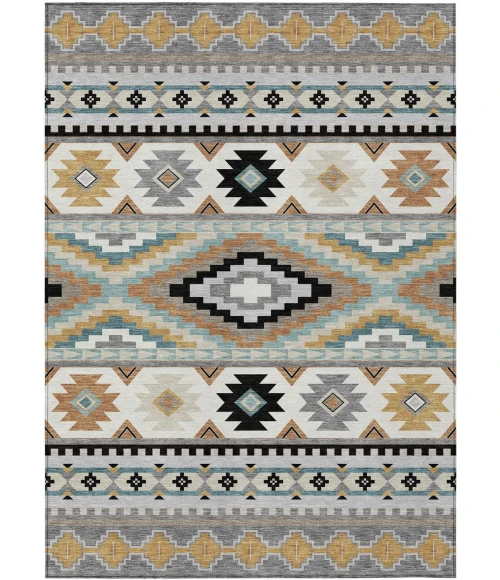 Addison Rugs Chantille Gray ACN2539 8ft. x 10ft. Rect. Rug