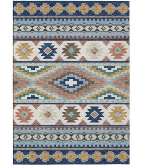 Addison Rugs Chantille Blue ACN2539 8ft. x 10ft. Rect. Rug