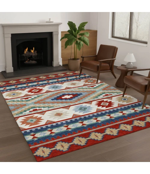 Addison Rugs Chantille Red ACN2539 8ft. x 10ft. Rect. Rug