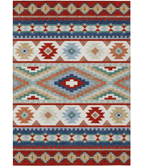 Addison Rugs Chantille Red ACN2539 8ft. x 10ft. Rect. Rug
