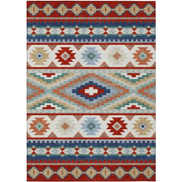 Addison Rugs Chantille Red ACN2539 5ft. x 7ft.6in. Rect. Rug