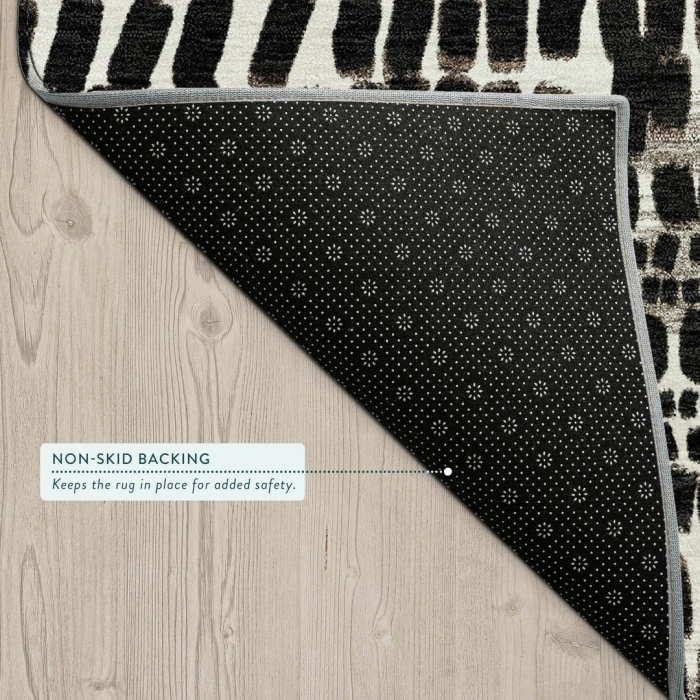 Addison Rugs Chantille Black ACN2540 5ft. x 7ft.6in. Rect. Rug