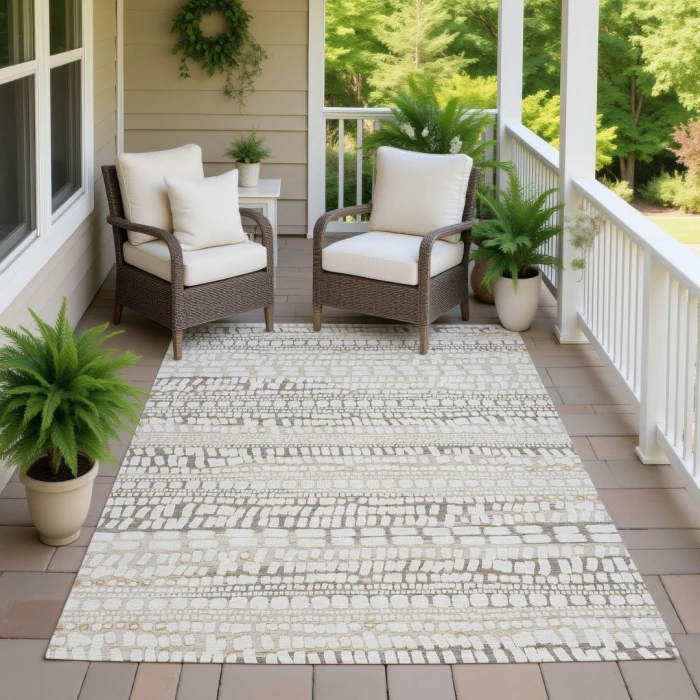 Addison Rugs Chantille Ivory ACN2540 5ft. x 7ft.6in. Rect. Rug
