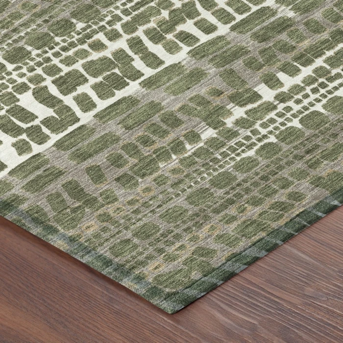 Addison Rugs Chantille Green ACN2540 9ft. x 12ft. Rect. Rug