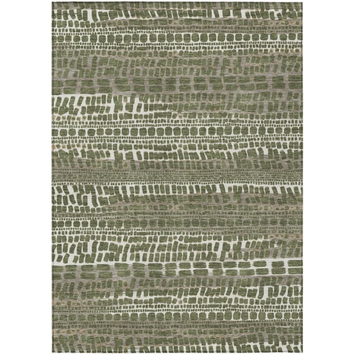 Addison Rugs Chantille Green ACN2540 9ft. x 12ft. Rect. Rug
