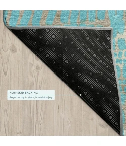 Addison Rugs Chantille Teal ACN2540 8ft. x 10ft. Rect. Rug