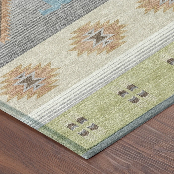 Addison Rugs Chantille Green ACN2541 9ft. x 12ft. Rect. Rug