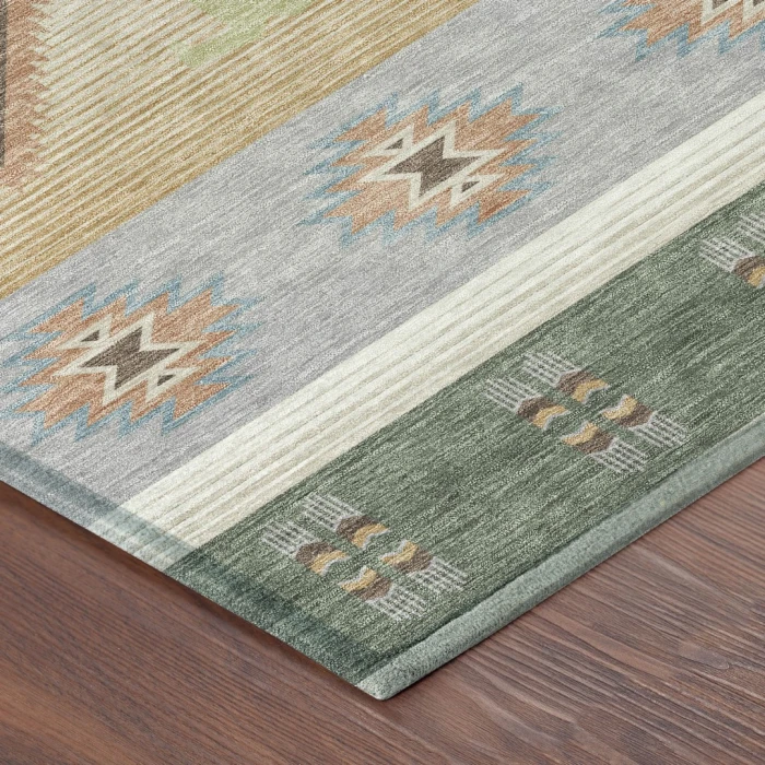 Addison Rugs Chantille Green ACN2541 9ft. x 12ft. Rect. Rug