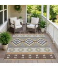 Addison Rugs Chantille Brown ACN2541 9ft. x 12ft. Rect. Rug