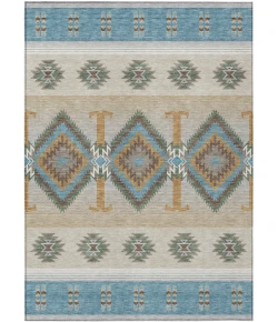 Addison Rugs Chantille Teal ACN2541 5ft. x 7ft.6in. Rect. Rug