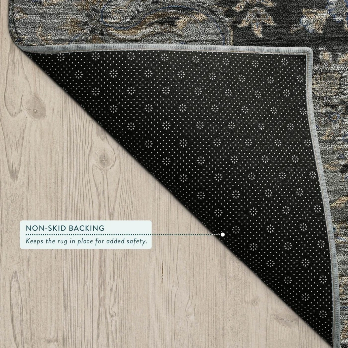 Addison Rugs Chantille Black ACN2543 9ft. x 12ft. Rect. Rug