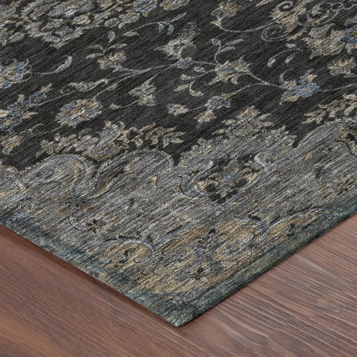 Addison Rugs Chantille Black ACN2543 9ft. x 12ft. Rect. Rug