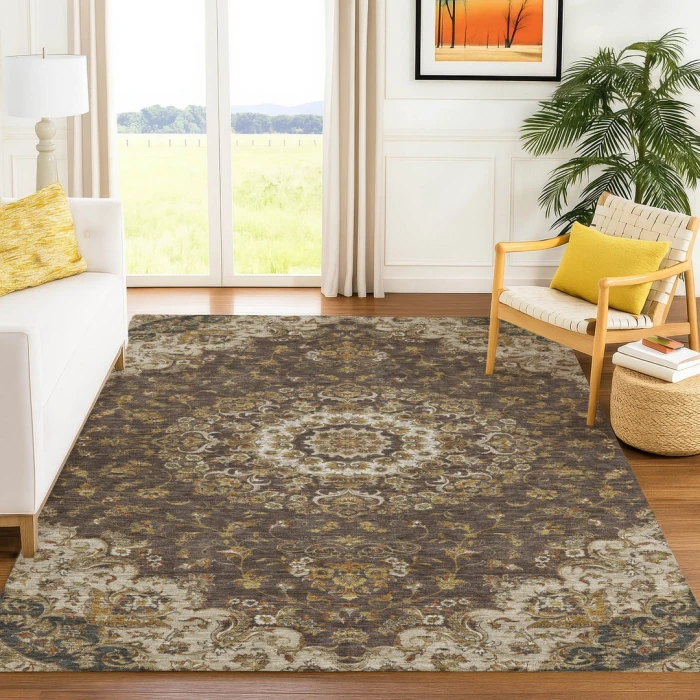 Addison Rugs Chantille Brown ACN2543 8ft. x 10ft. Rect. Rug
