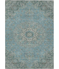 Addison Rugs Chantille Teal ACN2543 8ft. x 10ft. Rect. Rug