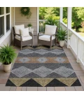 Addison Rugs Chantille Black ACN2545 5ft. x 7ft.6in. Rect. Rug