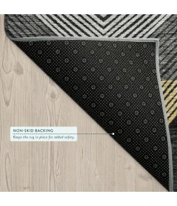 Addison Rugs Chantille Black ACN2545 5ft. x 7ft.6in. Rect. Rug