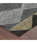 Addison Rugs Chantille Black ACN2545 5ft. x 7ft.6in. Rect. Rug