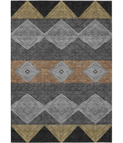 Addison Rugs Chantille Black ACN2545 5ft. x 7ft.6in. Rect. Rug