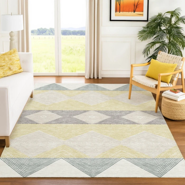 Addison Rugs Chantille Ivory ACN2545 5ft. x 7ft.6in. Rect. Rug