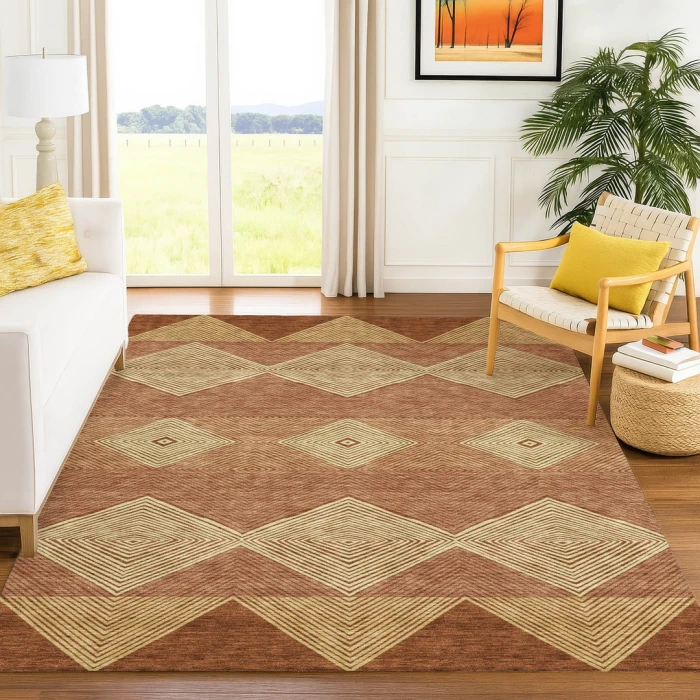 Addison Rugs Chantille Orange ACN2545 5ft. x 7ft.6in. Rect. Rug