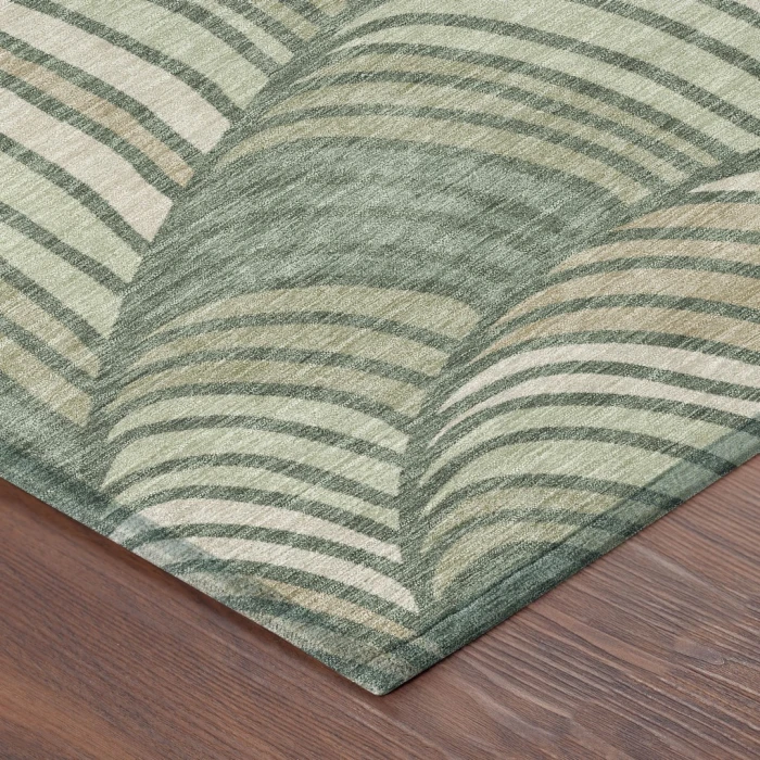 Addison Rugs Chantille Green ACN2546 8ft. x 10ft. Rect. Rug