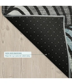 Addison Rugs Chantille Black ACN2546 9ft. x 12ft. Rect. Rug