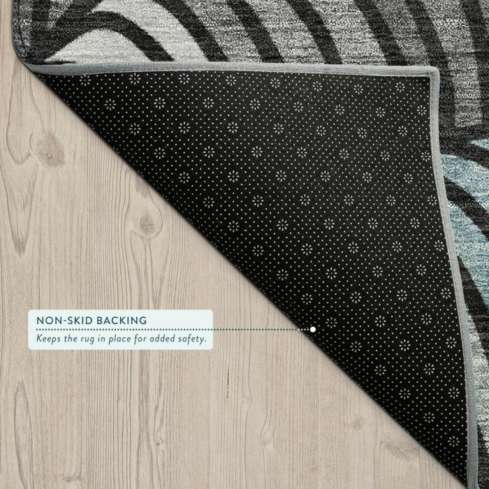Addison Rugs Chantille Black ACN2546 9ft. x 12ft. Rect. Rug