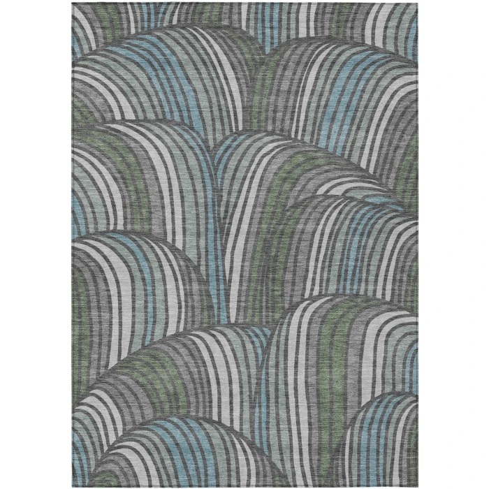 Addison Rugs Chantille Gray ACN2546 8ft. x 10ft. Rect. Rug