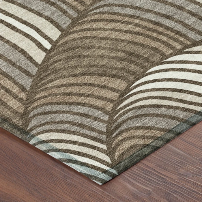 Addison Rugs Chantille Brown ACN2546 9ft. x 12ft. Rect. Rug