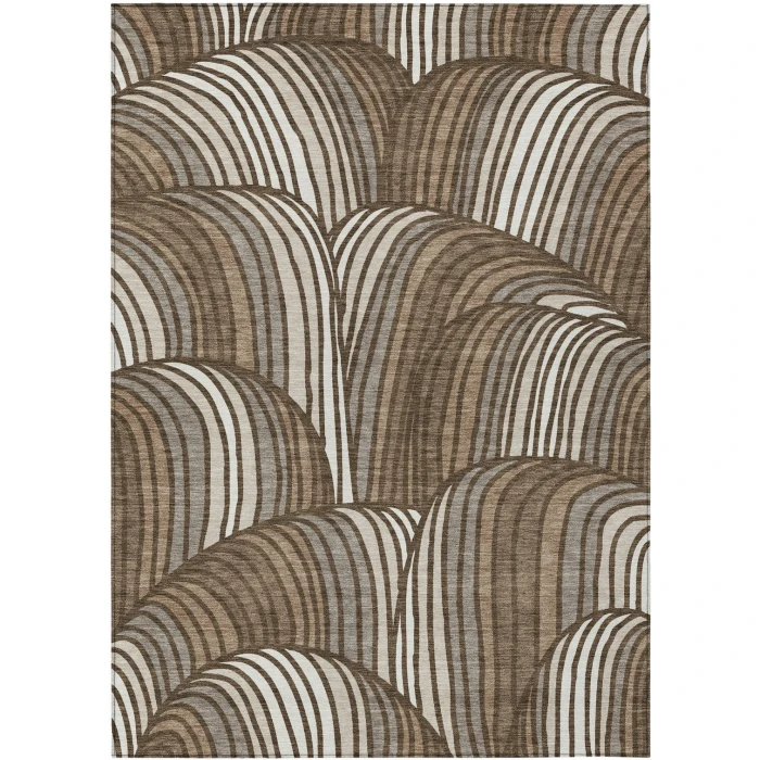 Addison Rugs Chantille Brown ACN2546 9ft. x 12ft. Rect. Rug
