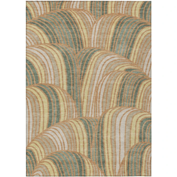 Addison Rugs Chantille Orange ACN2546 5ft. x 7ft.6in. Rect. Rug