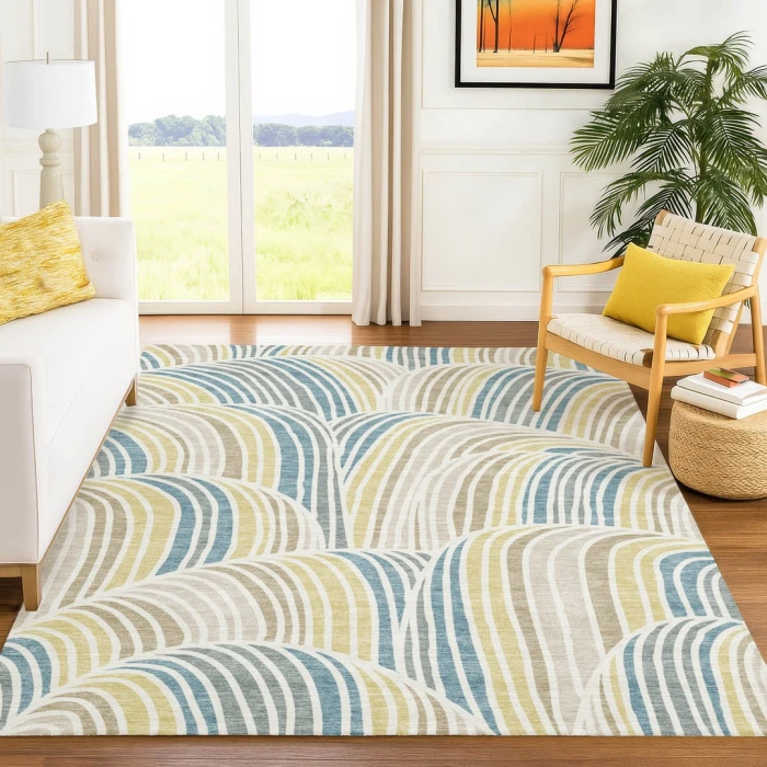 Addison Rugs Chantille Ivory ACN2546 8ft. x 10ft. Rect. Rug