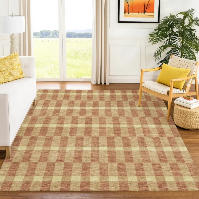 Addison Rugs Chantille Gold ACN2547 9ft. x 12ft. Rect. Rug