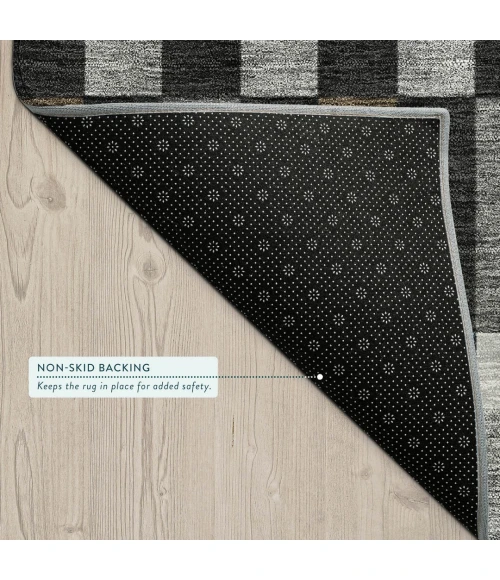 Addison Rugs Chantille Black ACN2548 5ft. x 7ft.6in. Rect. Rug