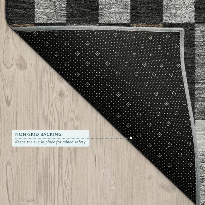 Addison Rugs Chantille Black ACN2548 5ft. x 7ft.6in. Rect. Rug