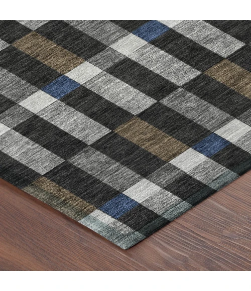 Addison Rugs Chantille Black ACN2548 5ft. x 7ft.6in. Rect. Rug